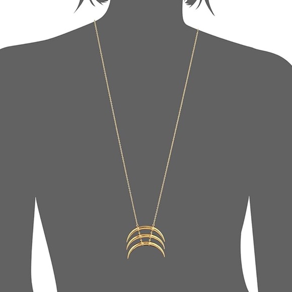 Gorjana Cayne Tiered Chain Necklace | 28” - Picture 1 of 3